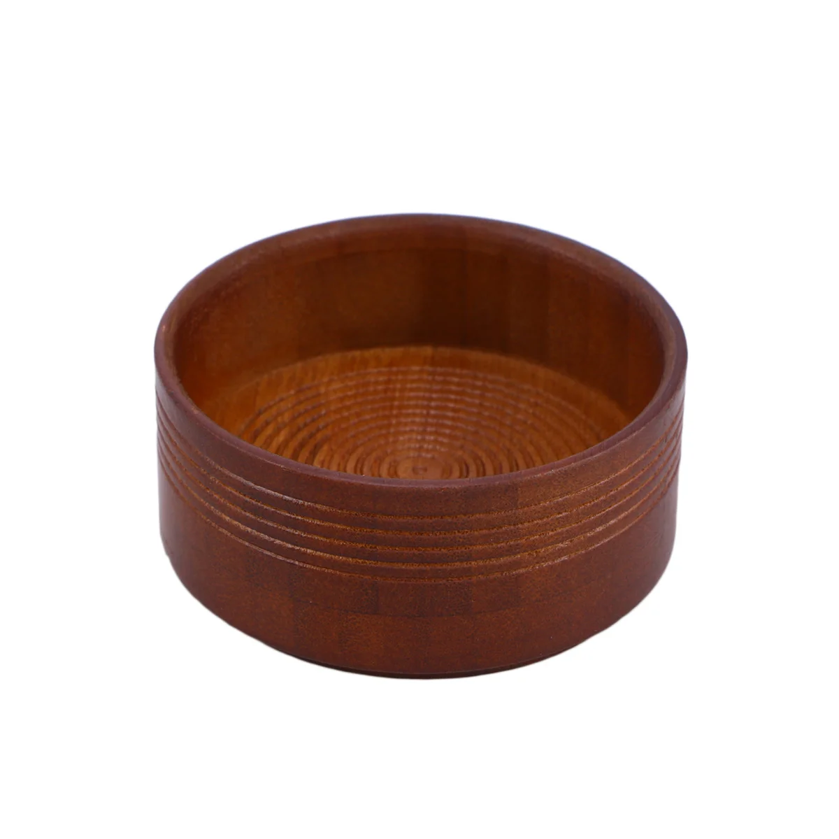 وعاء صابون كبير كوب خشبي عميق للرجال أداة حلاقة مبللة مع رغوة غنية متينة ذات سطح أملس كوب حلاقة مدمج