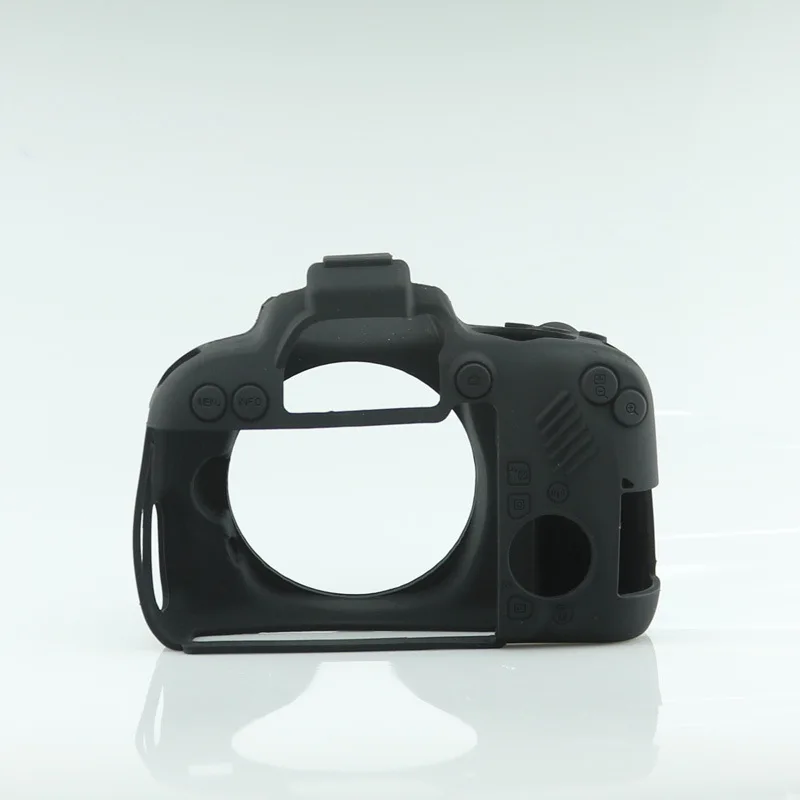 For Canon EOS 800D Silicone Case soft Skin mirrorless camera bag protective sleeve 800D soft case bag + free tempered film