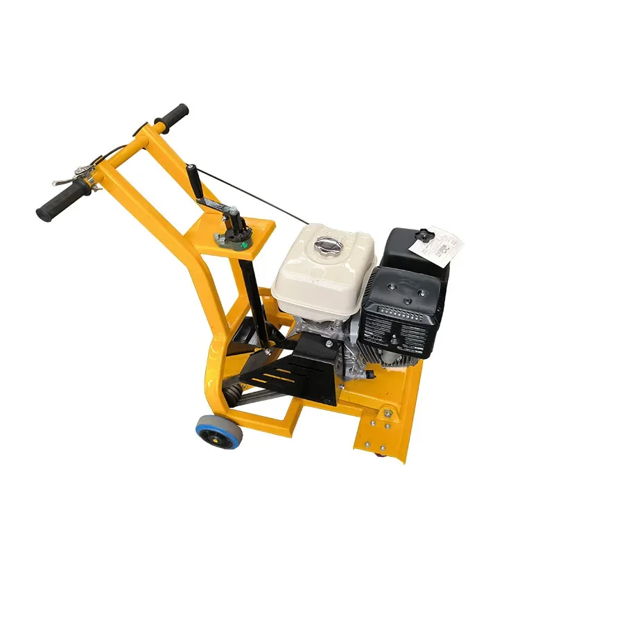 Concrete pavement Reverse pull  road grooving machine wholesale (LS-180)