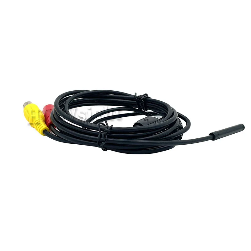 Waterproof  Analog  Camera Detect With RCA Cable 1M-5M Mini Size 5.5mm AV Mini Endoscopic Camera