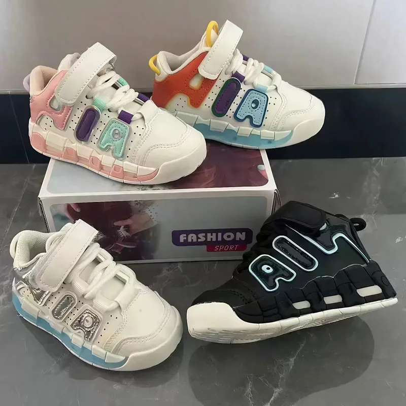 

New Children Fashion Sneakers Shoes Girls Simple Kids Boys Casual Non Slip Lightweight Comfortable Outdoor Shoes Fashionable