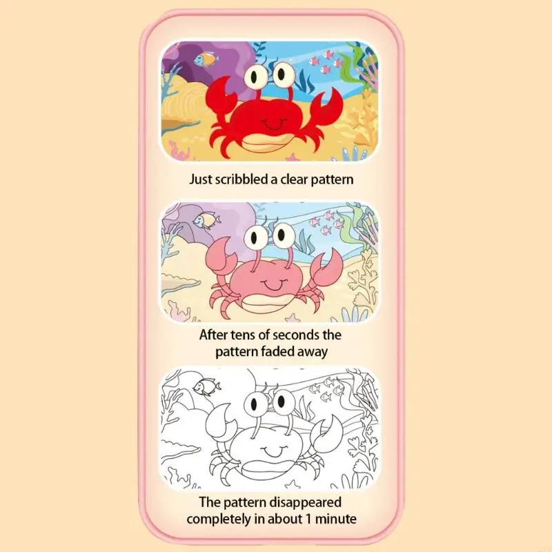 Livre coloriage magique à l'eau, réutilisable sûr pour les enfants, livre d'activités dessin à l'eau, développe Fine