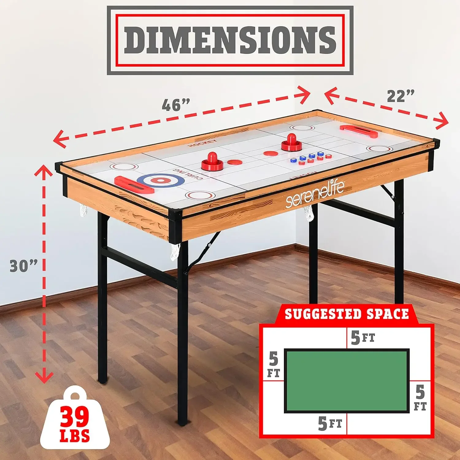 Multi Game Table, 48