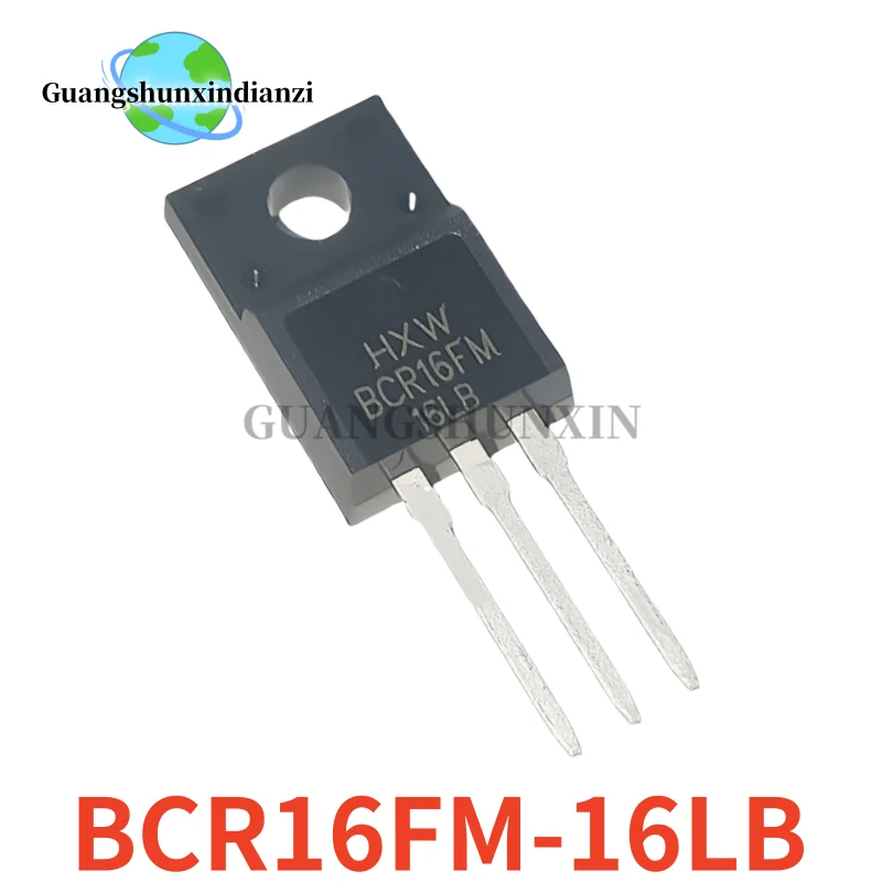 10PCS BCR12CM BCR16KM BCR16LM BCR16PM BCR16FM BCR12CM-14LB BCR16KM-12L BCR16LM-12LB BCR16PM-12L BCR16PM-14L BCR16FM-14L TO-220F