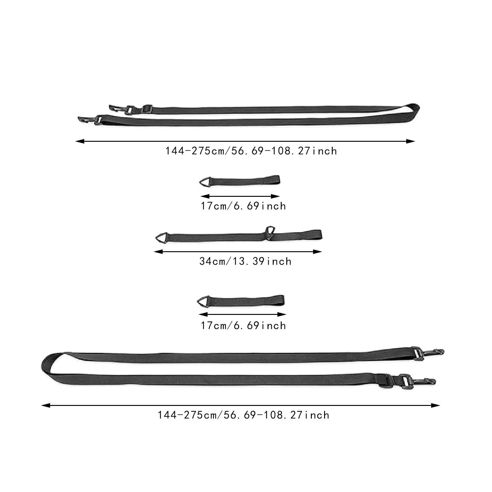 5 قطع من أشرطة المظلة للاستخدام الخارجي، أربطة آمنة لهياكل الظل الكبيرة #6