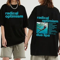 Dua-Lipa Radical Optimism Summer T-shirt Man Women Harajuku O-neck Short Sleeve Casual Shirt