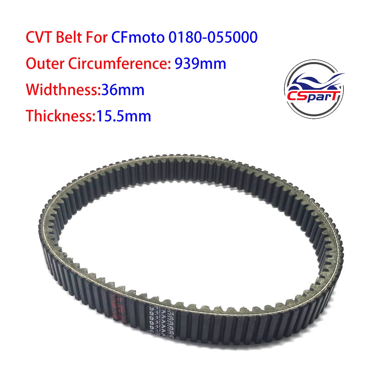 

Двойная сторона 939 ремень CVT для CFMOTO 450 550 500 CF Moto CF500 CF600 CFORCE UFORCE CF188 CF196 ATV UTV SSV 600-0180