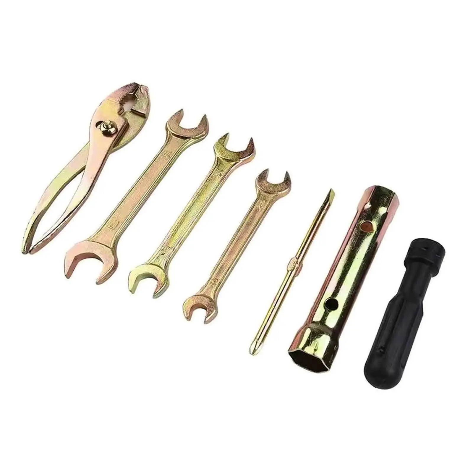 

Motorcycle Repair Tool Kit Spark Plug Socket Screwdriver Portable Universal