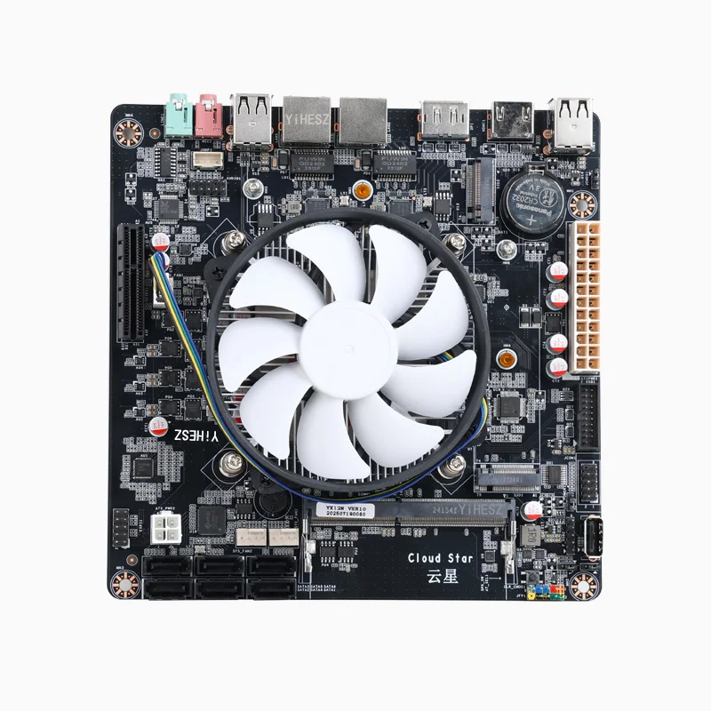 Placa base N100/N150 NAS DDR4 6* SATA3.0 2X Intel I226 2.5G Mini ITX 17x17CM 2* M.2 1X PCIE para servidor de almacenamiento NAS DIY