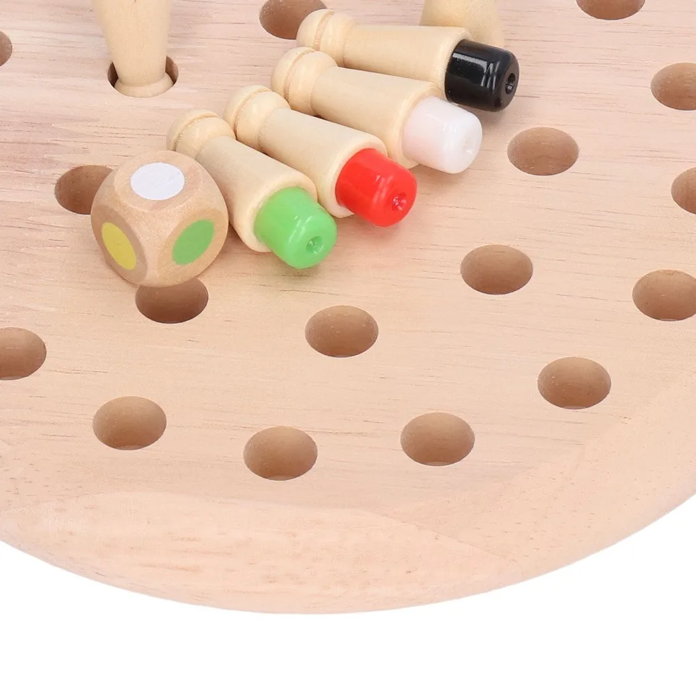 Memory Training Matchstick Chess Game Educational Blocks Matchstick Design Early Education Game Block Board Game
