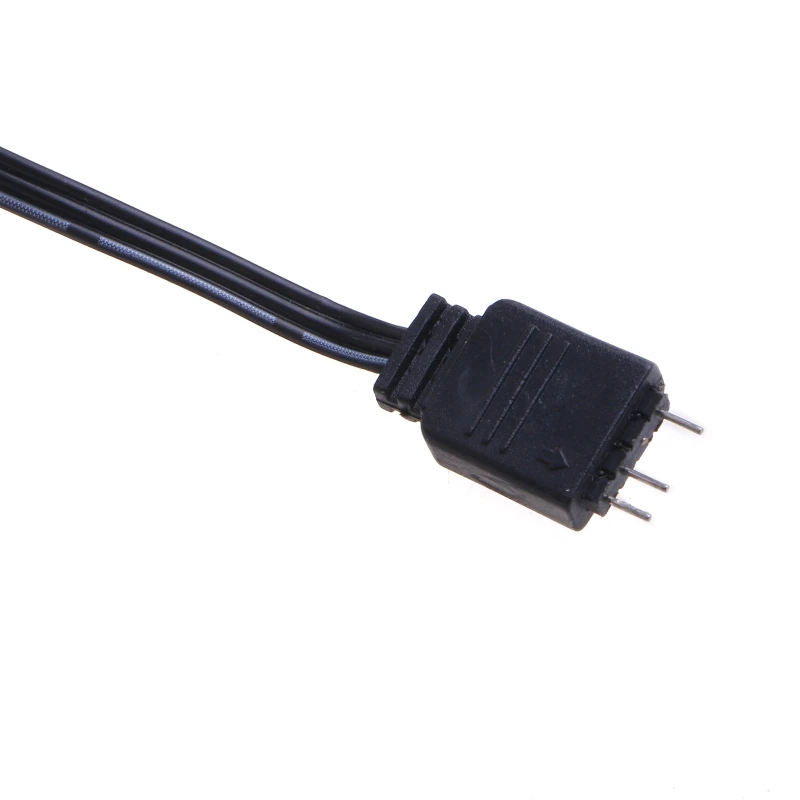 3-Pin ARGB Splitter สำหรับ ASUS Aura SYNC MSI Mystic Light Sync เมนบอร์ด5V 3-Pin argb หัวสาย
