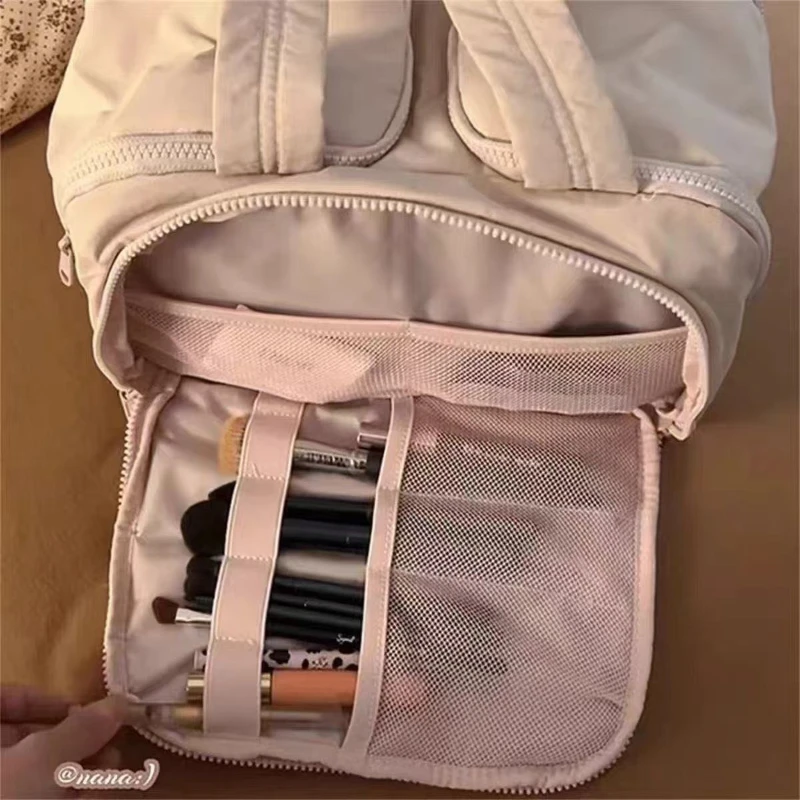 Portable Cosmetic Bag High Value and Large Capacity Classification Multi-layer Storage Bag Travel Portable Toilet Bag