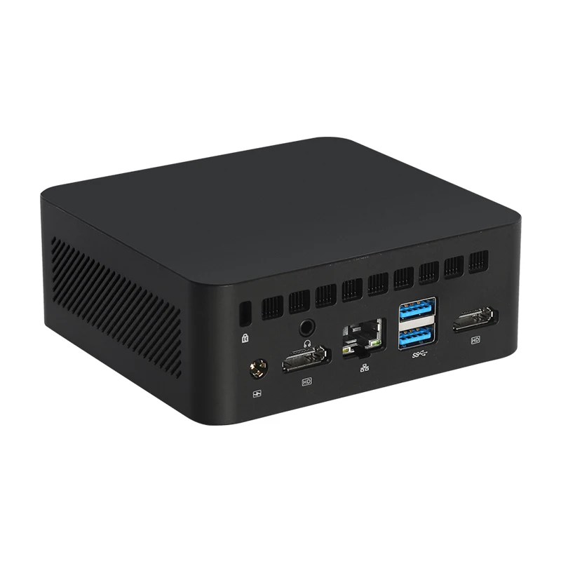 Mini PC portátil con Windows 10, HTPC, Intel N95, 4 núcleos, WiFi, Bluetooth 4,2, 4K, HDMI 2,0, DDR4, M.2, SSD, microordenador, TV Box