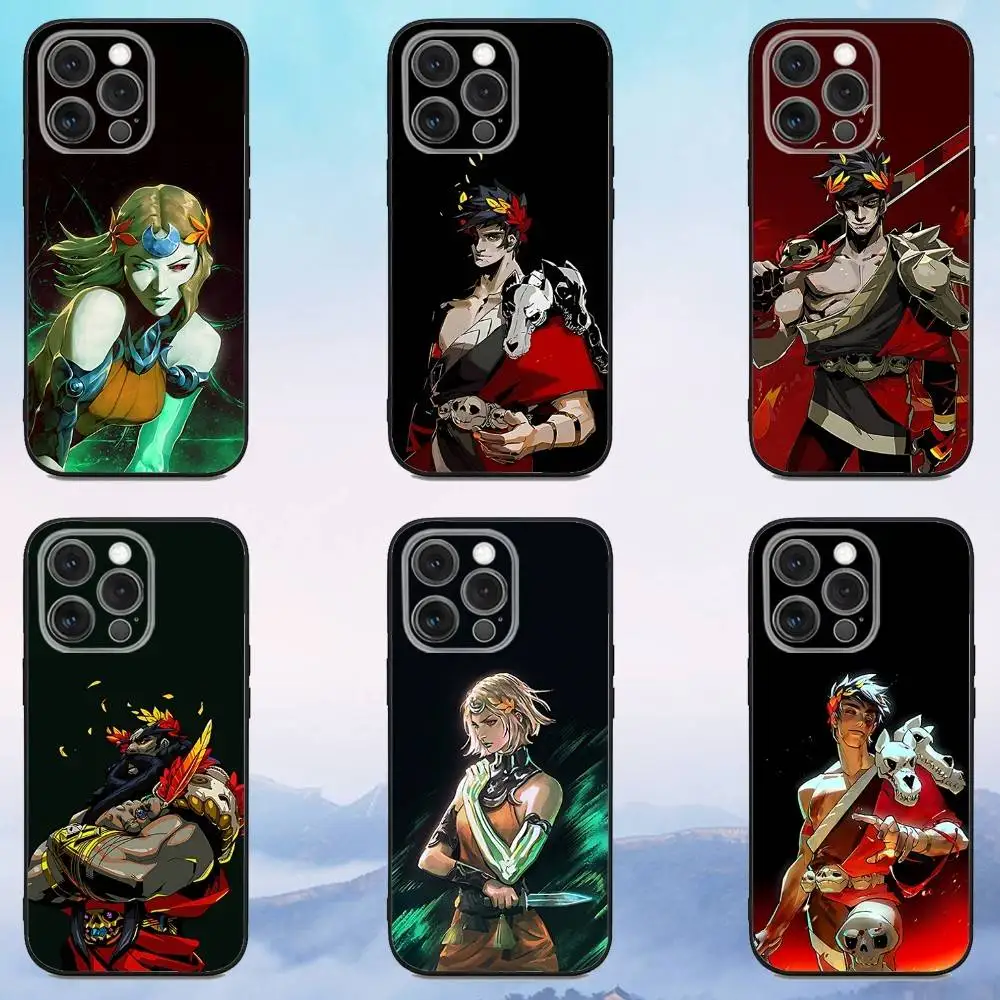 

Game H-Hades II Phone Case For iPhone 16e,16,15,14,13,12,11,Pro,X,XS,Max,XR,Plus,Mini Soft Black Cover