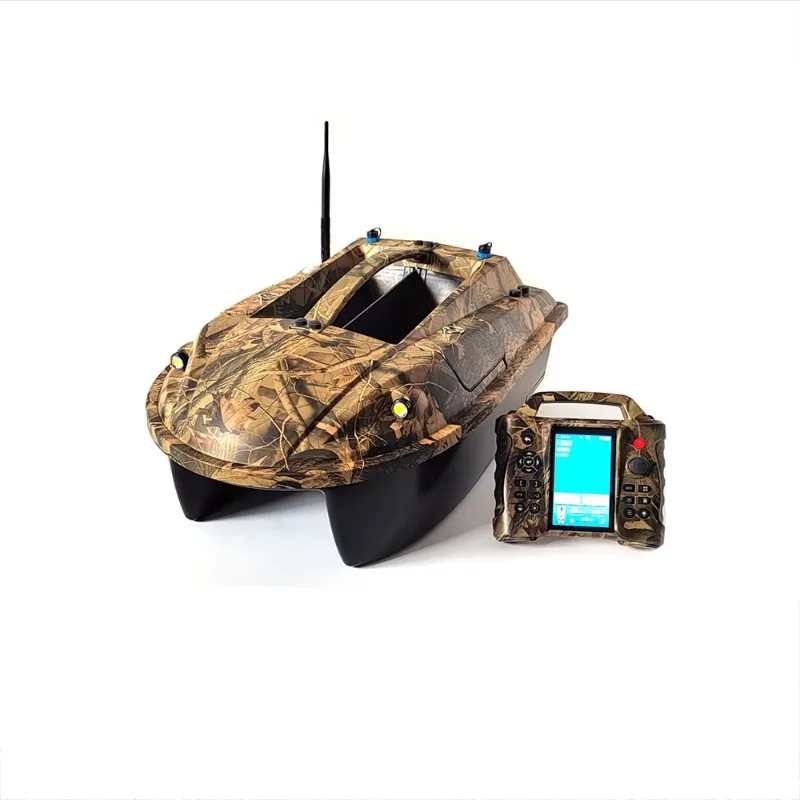 New Upgrade Bait Boat 116 Points Gps Sonar 500M Distance Remote Control Bait Fishing Boat Freshwater Saltwater Carp Fishing Boat view 3