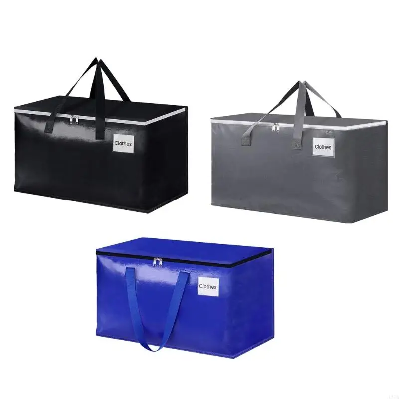 

Heavy Duty Moving Bags Large Storage Toted with Zippers Moving Supplies