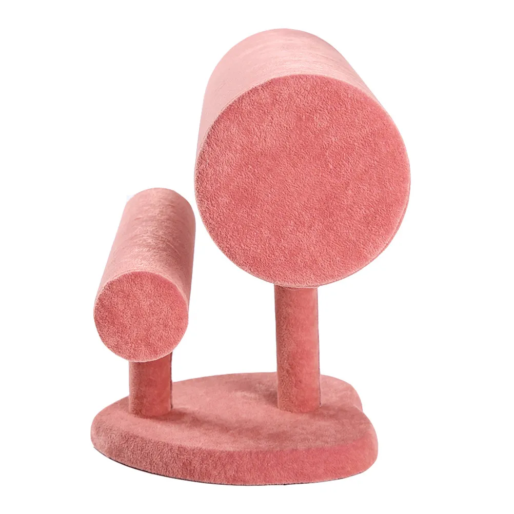 

Водонепроницаемая подставка из МДФ для демонстрации часов, браслетов, ободков и украшений, органайзер для заколок, с элегантной текстурой