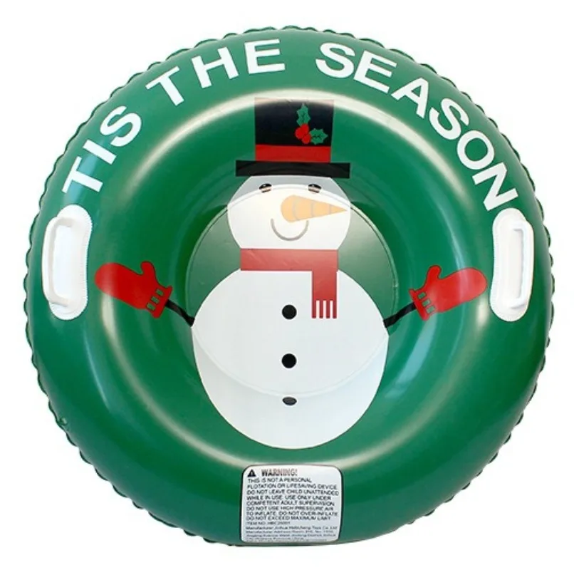 Outdoor Inflatable Ski Ring PVC Anti-made Grass Board Thickened Inflatable Snowboard 2025 Winter Supplies
