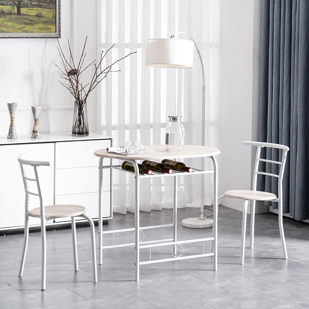 Small Unit Dining Table 1 Table 2 Chairs Combination Rental Home Balcony Single Apartment Simple Modern Mini