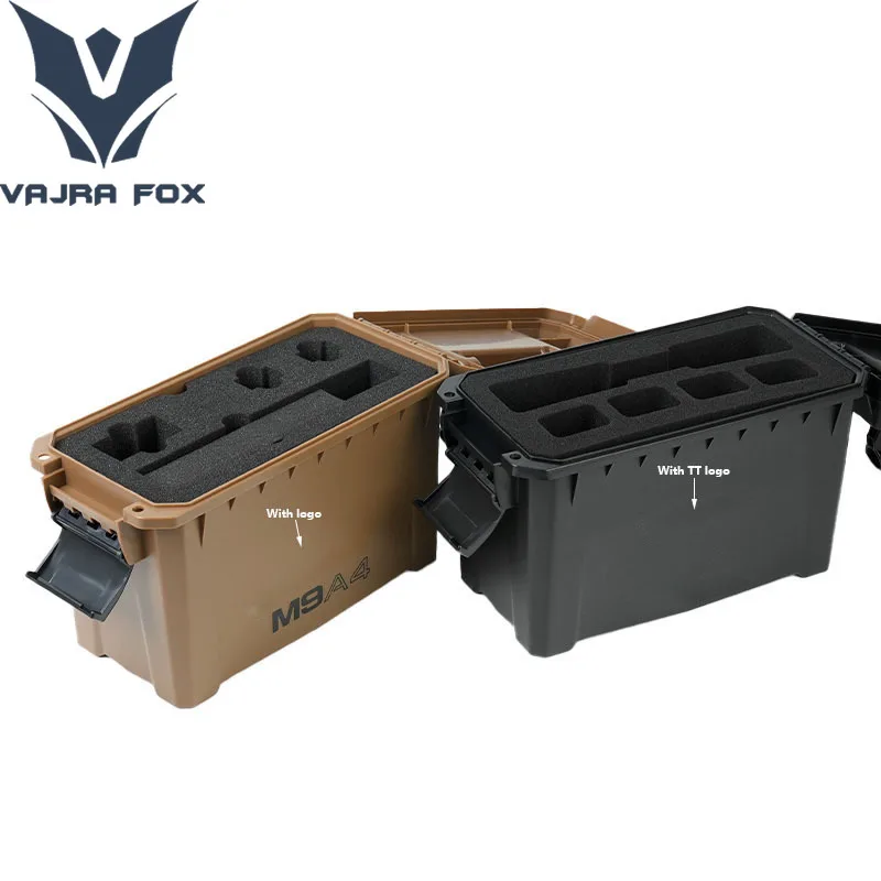 ปืนไรเฟิลยุทธวิธีกันฝุ่น PP พลาสติกทนกระสุนกระเป๋าเดินทางกลางแจ้งน้ําหนักเบาแบบพกพากระเป๋าเดินทางกล่องเก็บ