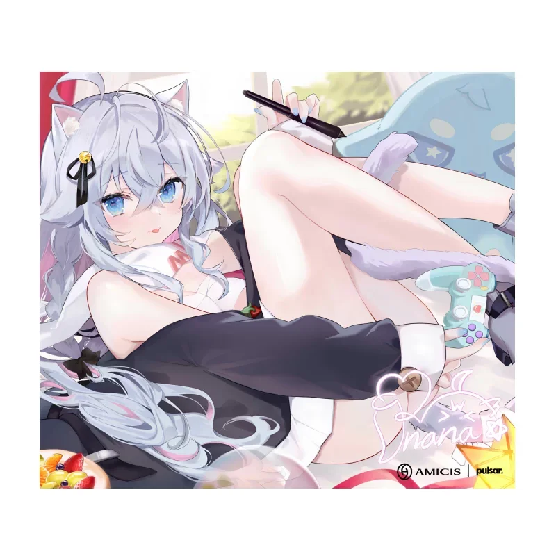 panpad Pulsar × AMICIS Kagura Nana e-sports tempered glass mouse pad 4.0 Coating Optimization  (copy)