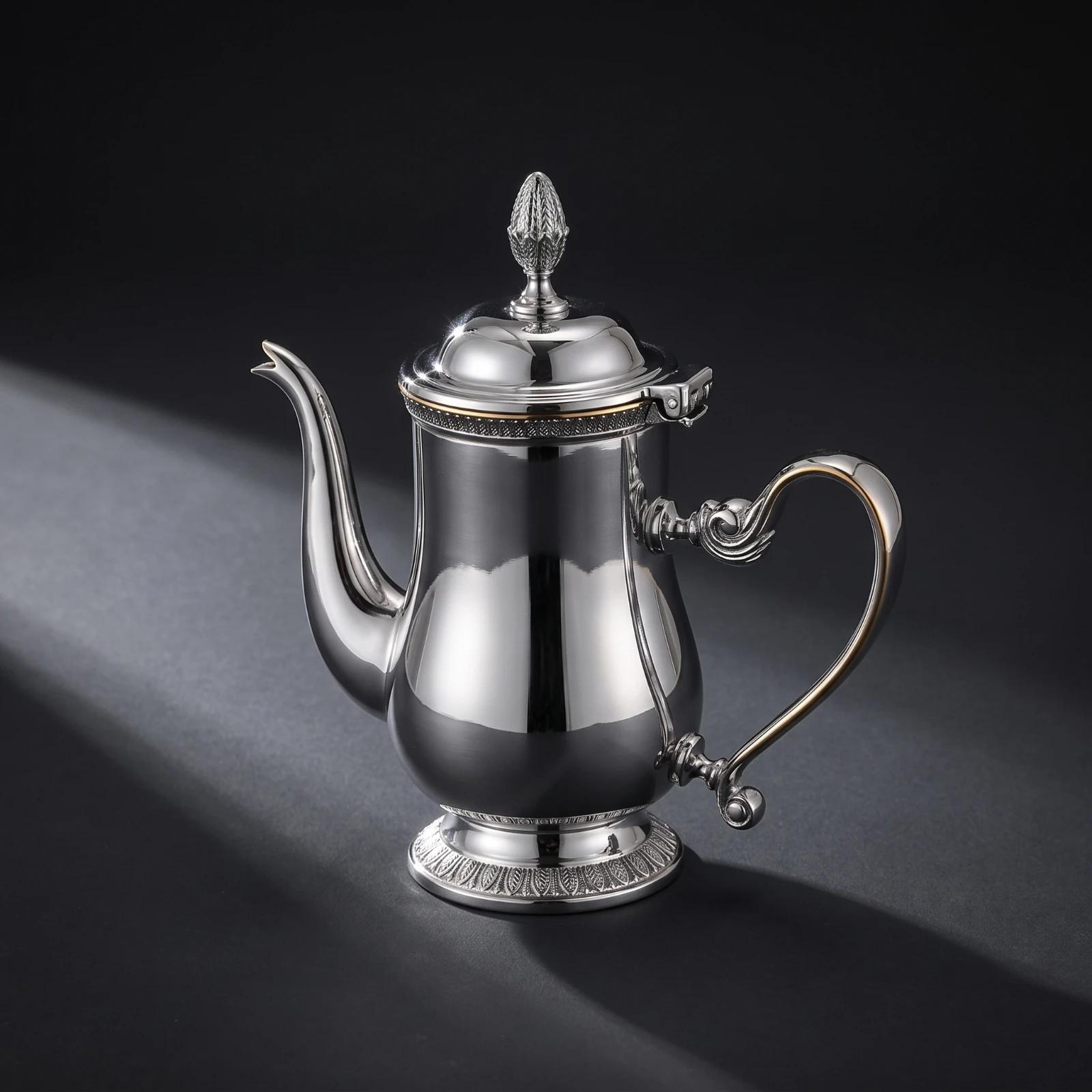 Coffee Pot with Lid Elegant Carafe with Lid Beverage Server Long-Lasting for Hosts, Tabletop Display, Tea Service