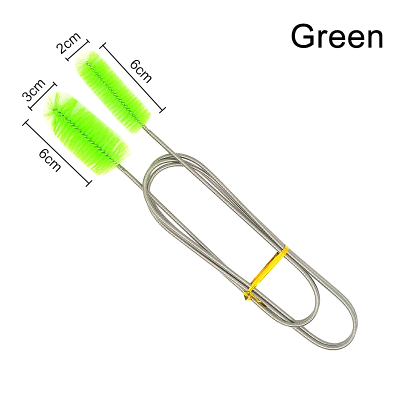 Aquarium-Reinigungsbürste für Wasserfilterpumpe, Lily Pipe, Luftschlauch, Edelstahl-Flexibler Schlauch, Bürste, Wasserpumpenzubehör – Detail 8
