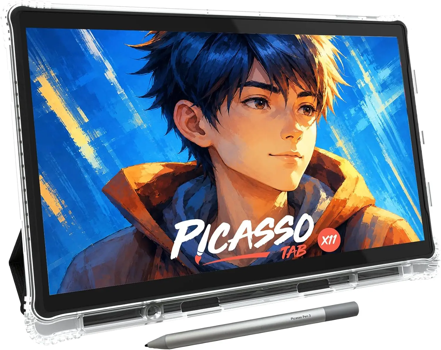 11" Standalone Drawing Tablet, Portable PicassoTab, No Computer Needed -X11 | 6 Bonus Items, Pro Drawing Apps & Tutorials
