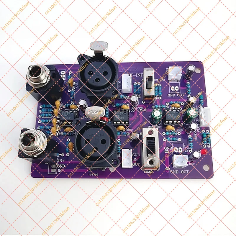 Nvarcher Dual Channel BTL Bridge Preamp Board | Balanced Input HIFI Stereo Amplifier Module for DIY Audio