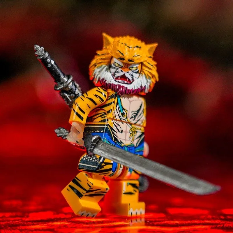 New Black Myth WuKong Huangfengling Tiger Pioneer Block Man Children\'s DIY Educational Toys Models Gifts for Kids