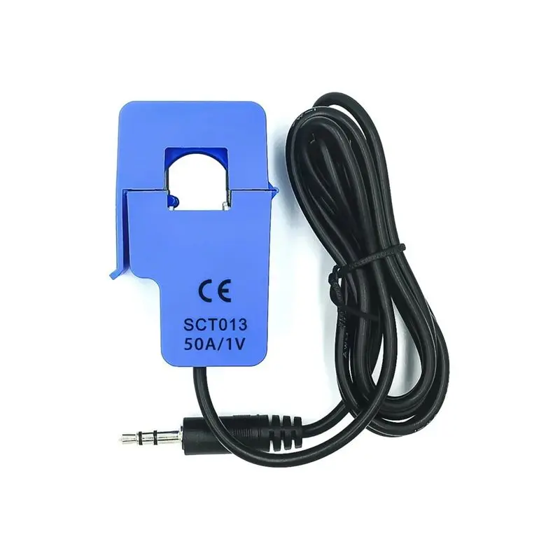 SWXF -013-000 Open-Close Current Transformer SCT013 Non-Invasive AC Current Sensor Split Core Current Transformer 50A 1V