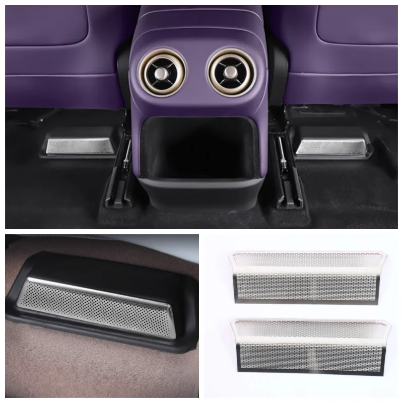 

For CHANGAN AVATR 07 2024 2025 Interior Accessories Seat Bottom AC Air Duct Vent Anti-blocking Protective Cover