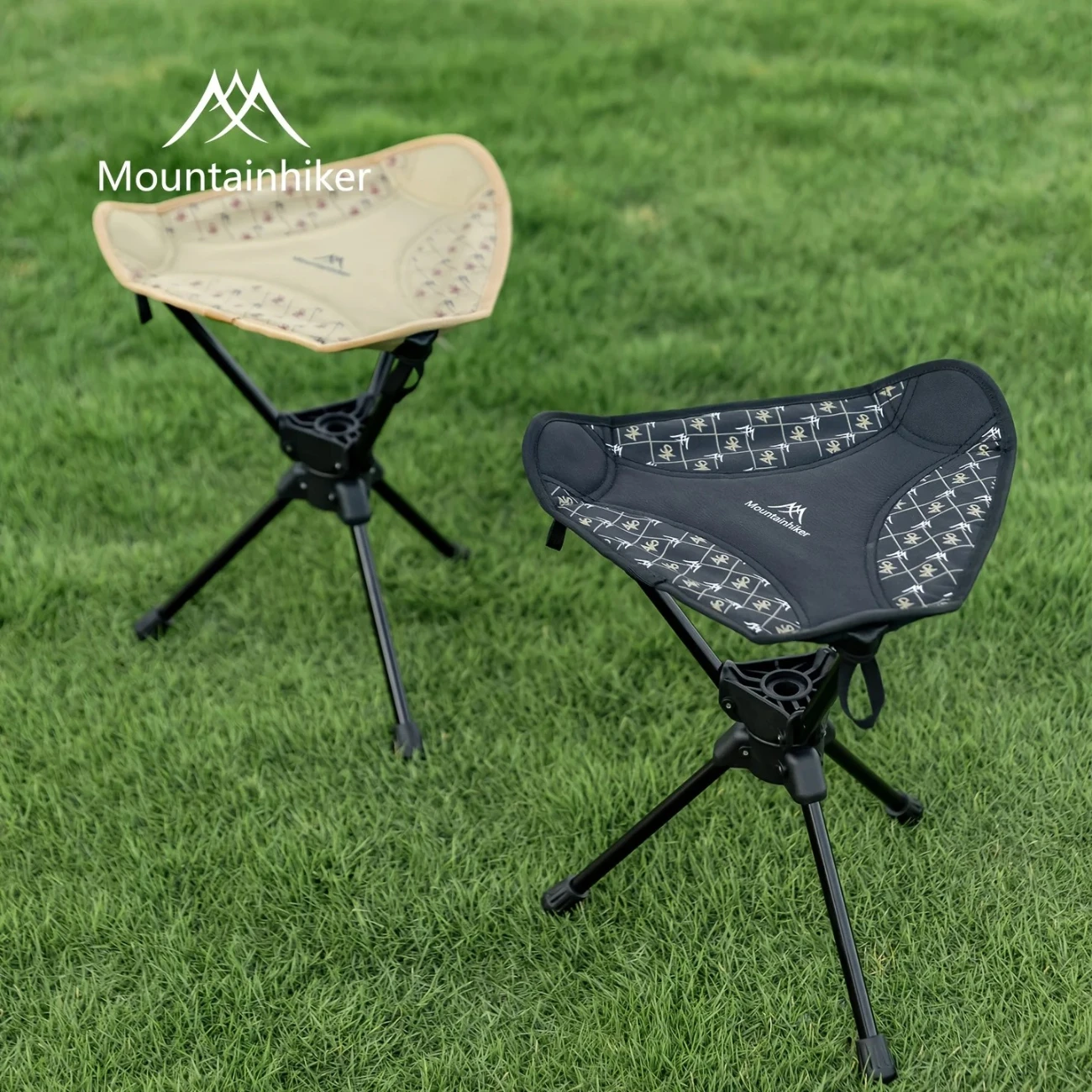 

Складной портативный стул Mountainhiker Ultralight, компактный стул для кемпинга на открытом воздухе, 360 ° Вращающийся стул для пикника, рыбалки, кемпинга
