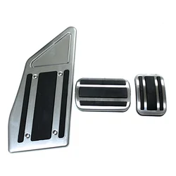 4pcs Steel Foot Pedal For Peugeot 3008 5008/GT 2017 2018 2019 LHD Accelerator Gas Fuel Brake Pedal Pads Mats Cover Accessories