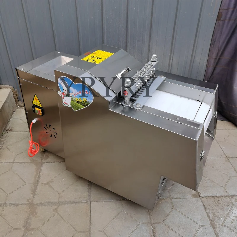 Meat Cutter Chopping Chicken Nugget Machine For Canteen Hotel Meat Processing Maker