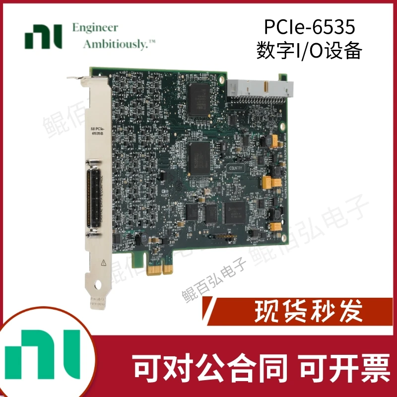 New NI PCIe-6353 Data Acquisition Card 781049-01 32-channel Analog Input Spot