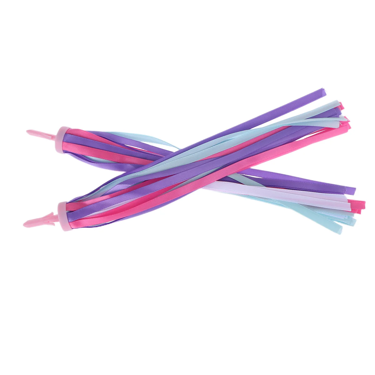 أطفال دراجة المقود اللافتات الأرجواني شرابات أشرطة دائم تحلق الرقص في الهواء للدراجات دراجة ثلاثية العجلات الدراجات البخارية #3