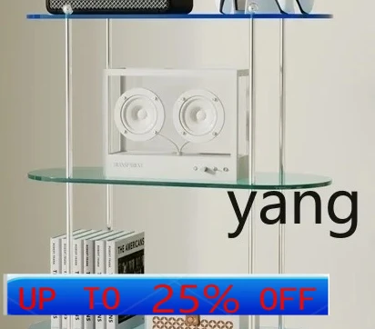 

LMM Simple Acrylic Bathroom Shelf Living Room Storage Rack Multifunctional Toilet