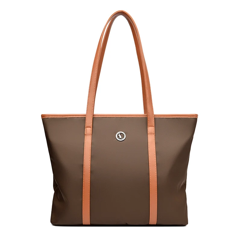 

Solid Nylon Luxury Handbags Women Bags Designer Shoulder Sac Ladies Large Capacity Top-Handle Bags Shopping Tote Bag Sac A Main