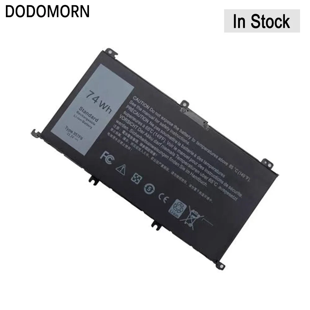 New 357F9 Laptop Battery For Dell Inspiron 15 5000 5576 5577 15 7000 7557 7559 7566 7567 15PD-1548B 5PD-1748R 15PD-1848B