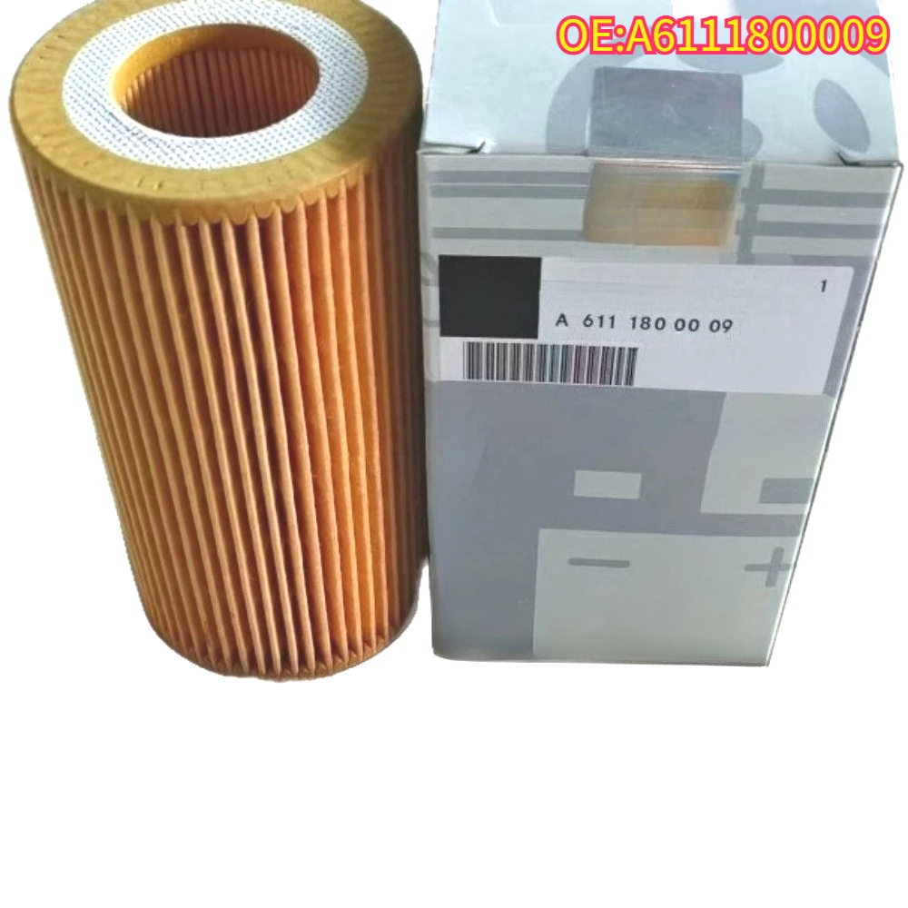 

High quality New For 10pcs A6111800009 Oil Filter Benz W202/203/204/210/211 C200 E200 E220 E270 G ML SPRINTER VIANO OM611/646