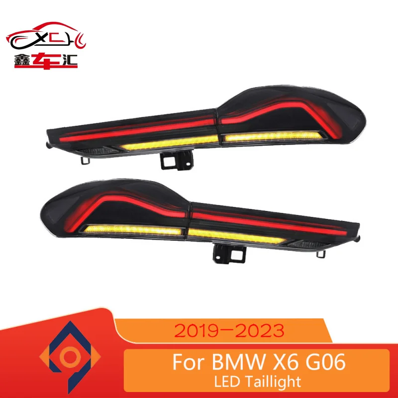 

Dedicated to BMWX6Taillight Assembly20-22StyleG06Modification DynamicsLEDDriving lights with sequential turn signals and tail li