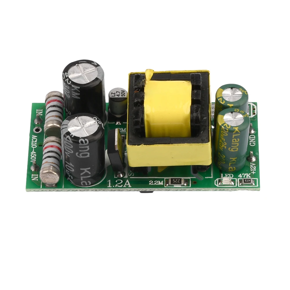 Mini izolacja AC-DC modułu przełączający zasilanie AC110-450V do modułu płyta konwertera 12V DC