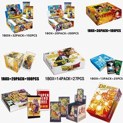 Anime Dragon Ball card store cards Booster Card Box gioco di carte collezionabili Super Saiyan Son Goku Anime Characters Collection Toy