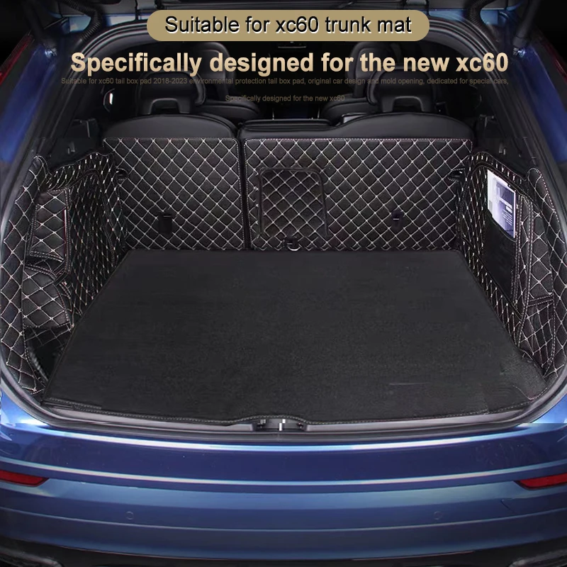 

for Volvo xc60 2018-2023 trunk mat carpet tail box mat decoration car Accessories 2018 2019 2020 2021
