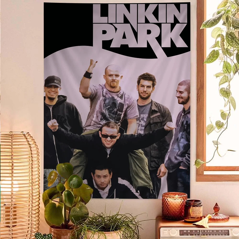 Band L-Linkin Cool P-Park Hippie Wall Hanging Tapestries Bohemian Wall Tapestries Mandala INS Home Decor