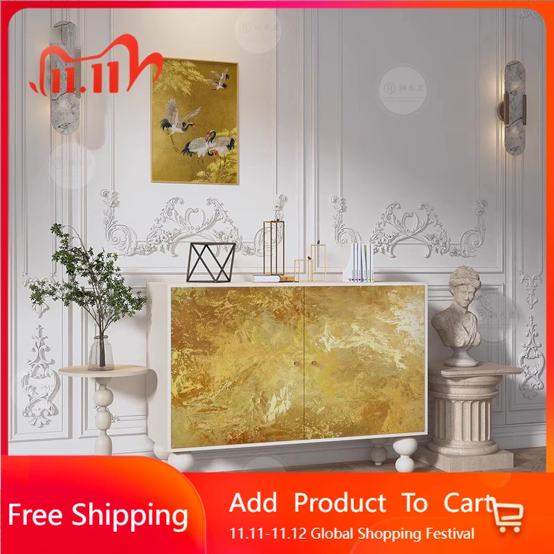 

Postmodern Craft Living Room Cabinets Wood Vanity Hallway Display Living Room Cabinets Jewelry Vase Vitrina Trendy Furniture