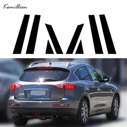 8Pcs/Set Car Pillar Posts for Infiniti QX50 2014 2015 2016 2017 Door Window Trim Cover Stickers Auto Styling