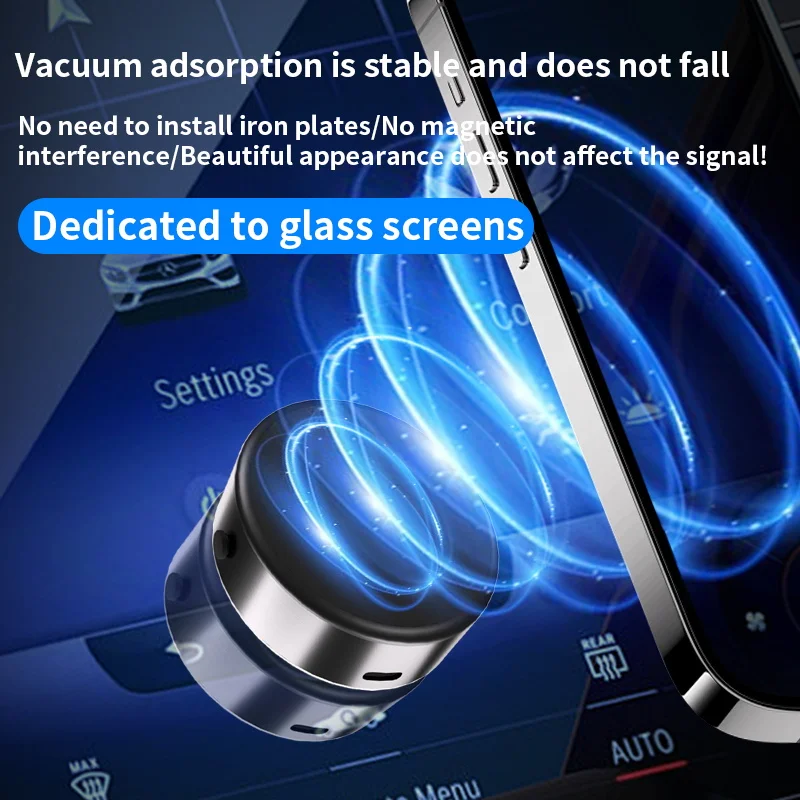 

Electric vacuum magnetic bracket suitable for car kitchen, gym, bathtub, shower, smooth surface, portable and easy to use