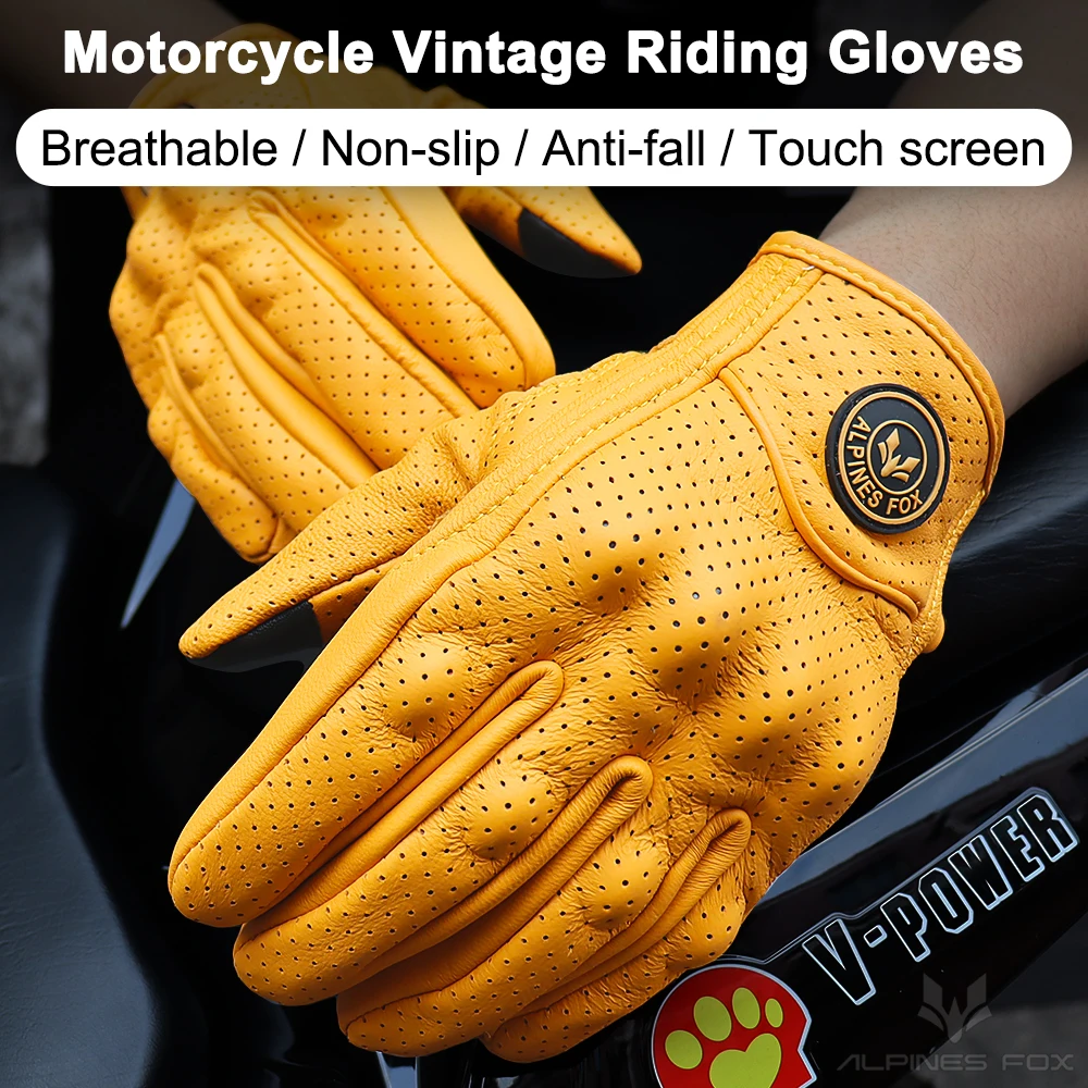 Vintage motosiklet deri eldive - Horse Riding Glove incelemesi ve fiyatı